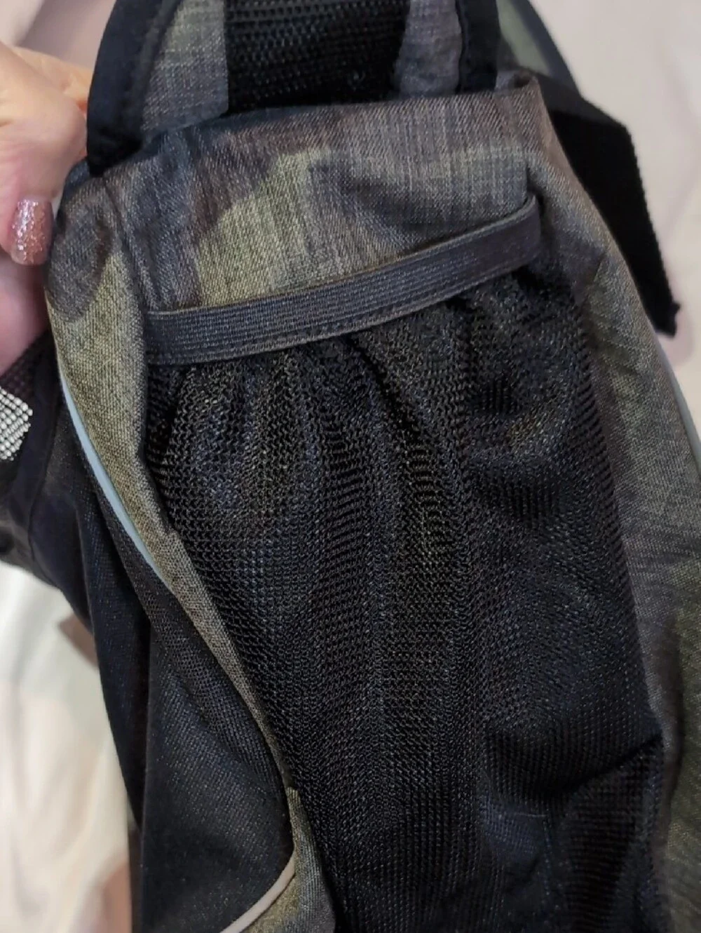Green Sling Pet Carrier - Hands-Free Small Pet Backpack